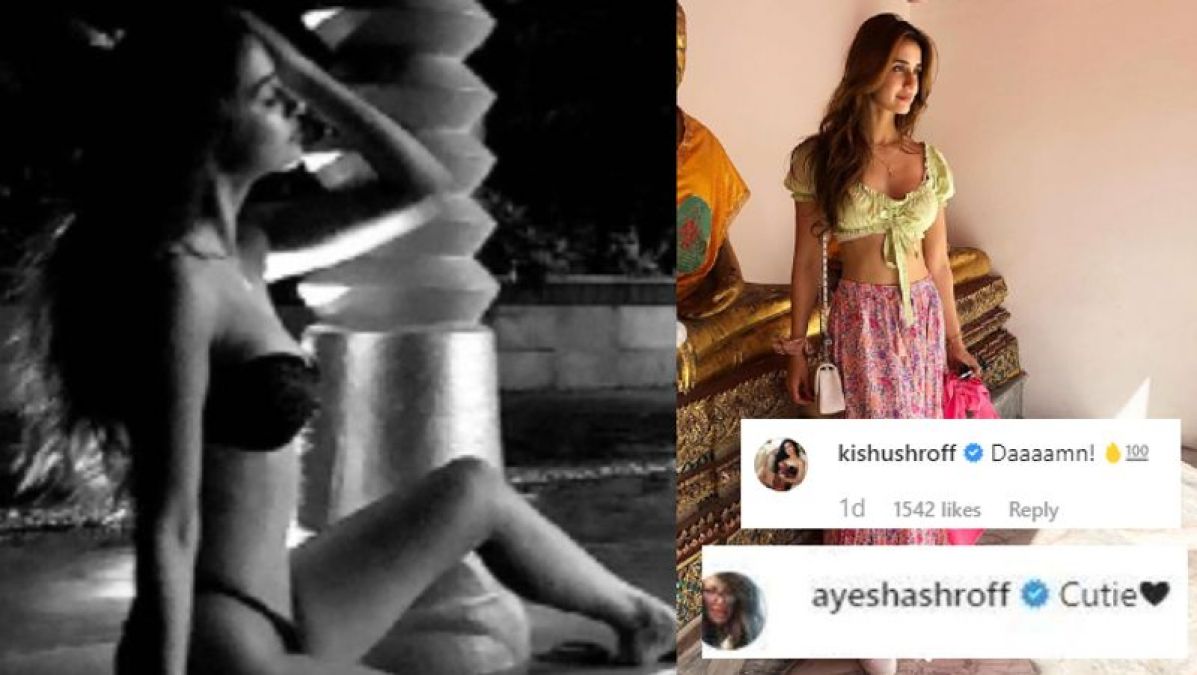 Tiger Shroff's sister Krishna and mother comments on Disha's picture