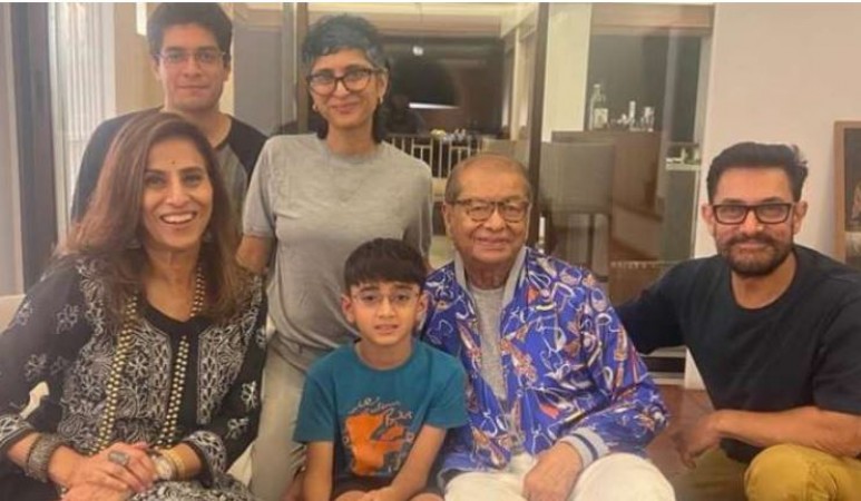 Aamir and Kiran celebrate son Azad's birthday