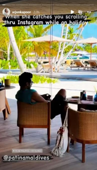 Malaika-Arjun celebrate vacation in Maldives