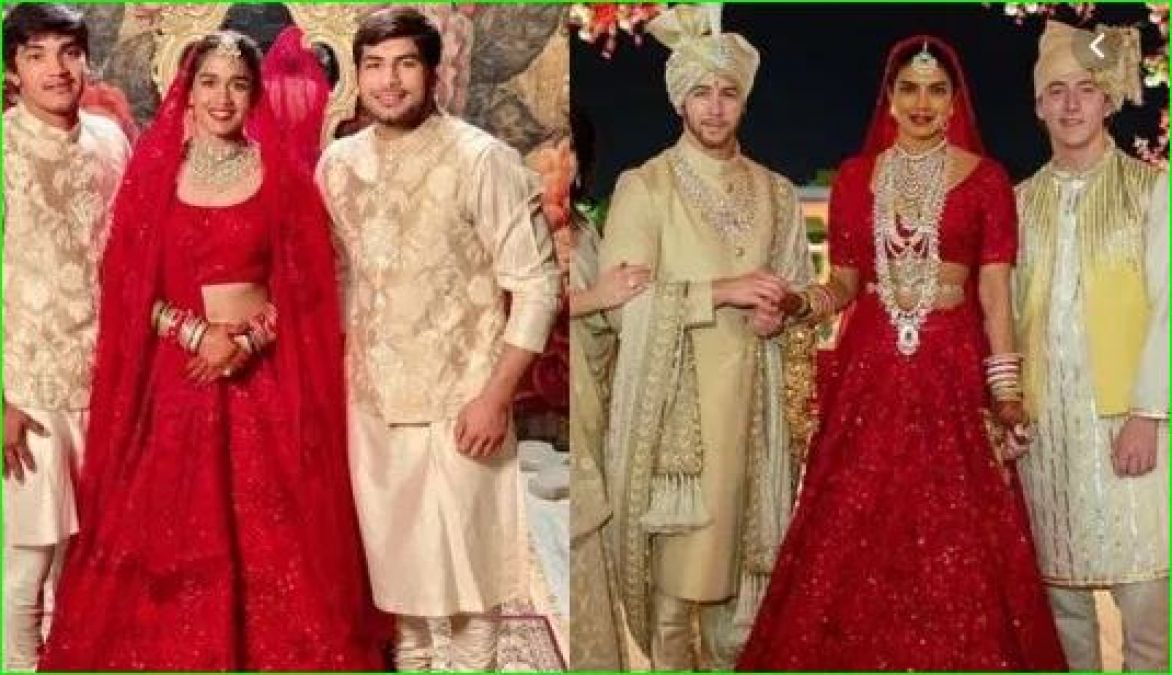 Babita Phogat copied Priyanka's wedding dress and stole the wedding date!