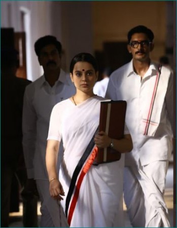 Kangana Ranaut reveals new pictures from the set of Thalaivi