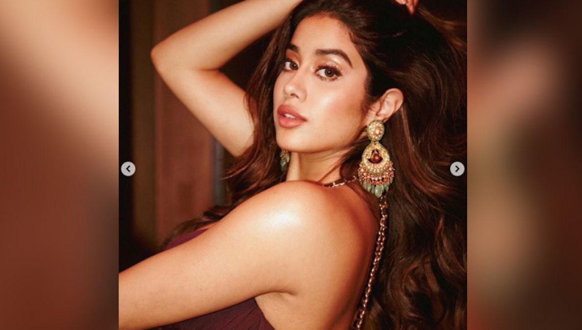 Janhvi Kapoor's traditional look on internet, everyone went crazy