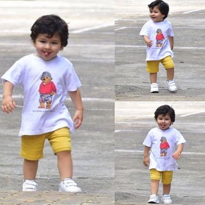 Taimur Ali Khan and Inaaya's cute pictures on swings go viral