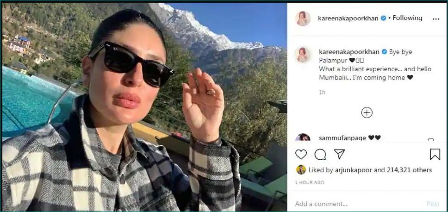 Kareena Kapoor lefts Himachal Pradesh after long vacation with Taimur and Saif Ali Khan