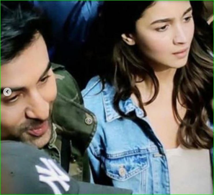 Alia and Ranbir again spotted in Banaras for the shooting of 'Brahmastra'