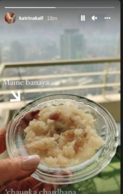 Katrina Kaif made halwa in her in-laws' house