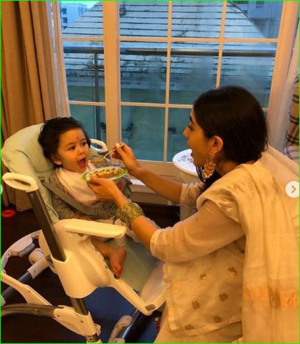 Step sister Sara congratulates Taimur on his birthday in this special way