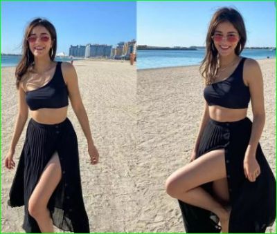 Ananya Pandey is enjoying a lot  in Dubai, check out pictures here