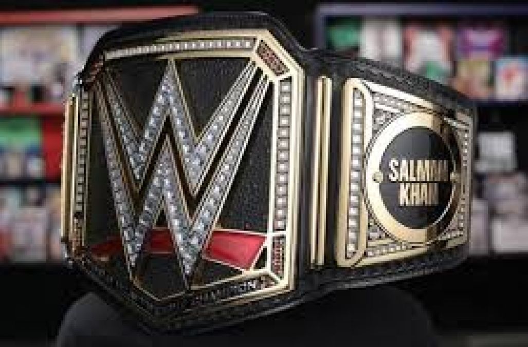 WWE  ने सलमान खान को दिया स्पेशल गिफ्ट, सोने से लिखा गया नाम