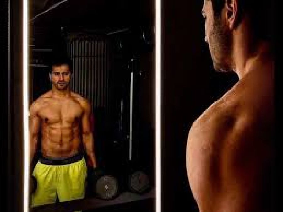 Varun Dhawan seen sweating in the gym, will be shocked to see the video