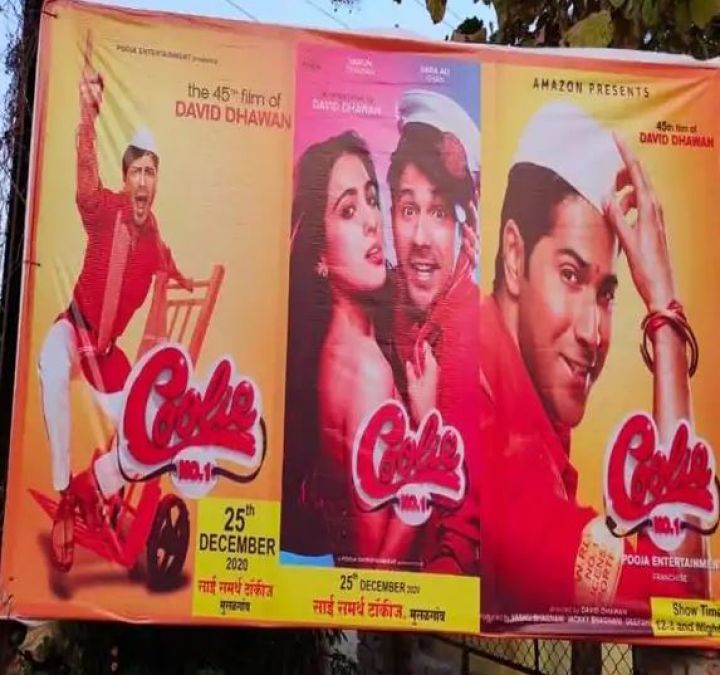 Varun Dhawan and Sara Ali Khan's Coolie No.1 in controversies before release