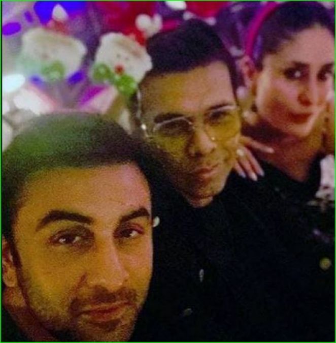 Ranbir Kapoor spotted with girlfriend at Kareena's Christmas party