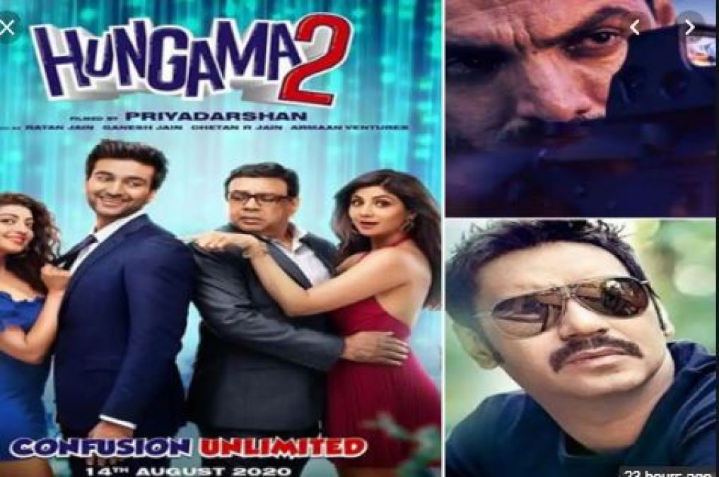 Ajay Devgn and John Abraham's films can compete with Hungama 2 in 2020