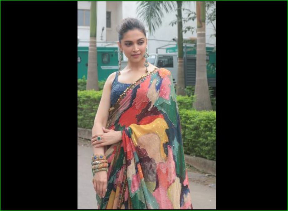Deepika's saree making headlines, you will be shocked to know its cost