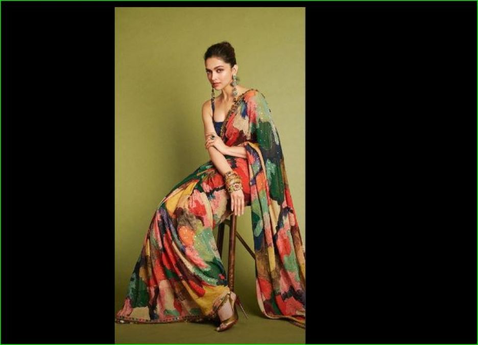 Deepika's saree making headlines, you will be shocked to know its cost