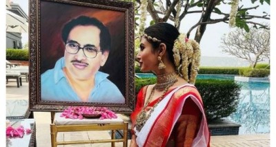 लाल साड़ी-माथे पर सिंदूर, शादी के बाद मौनी रॉय की तस्वीरों ने जीता फैंस का दिल