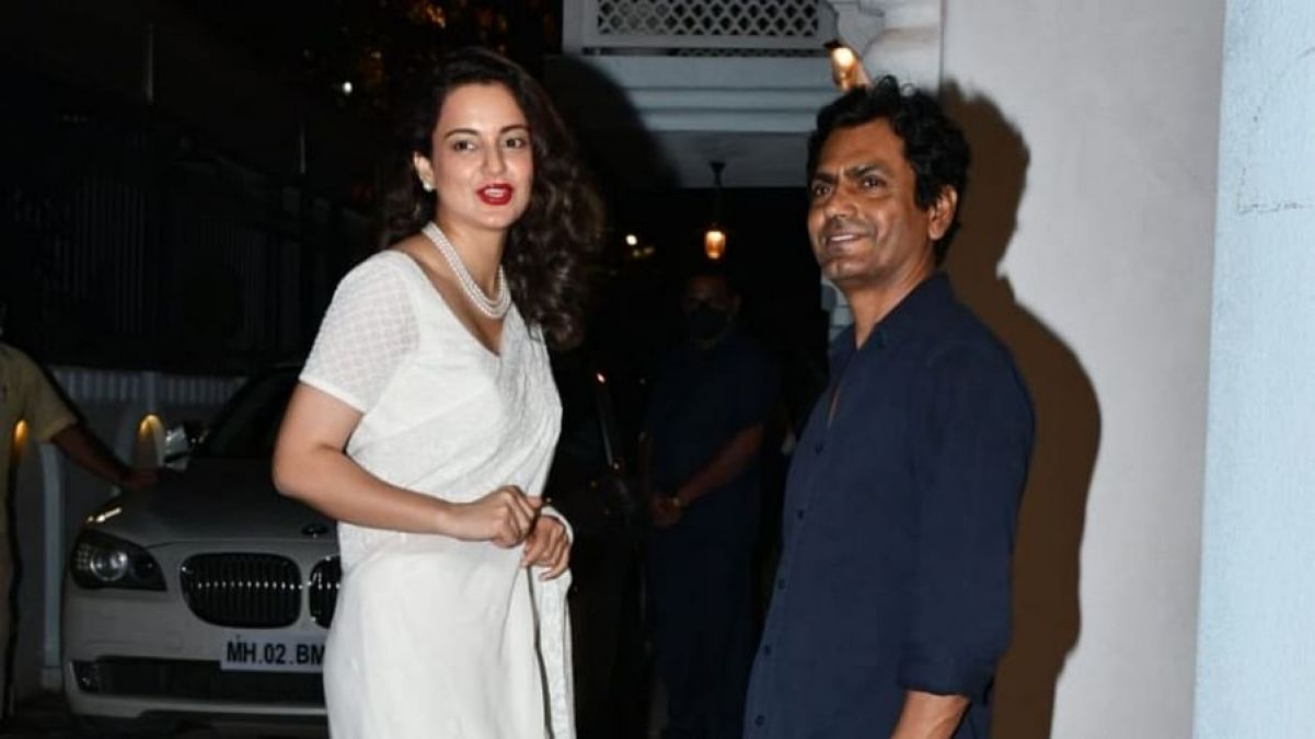 Kangana Ranaut spotted in all-white look, have a look at these pictures