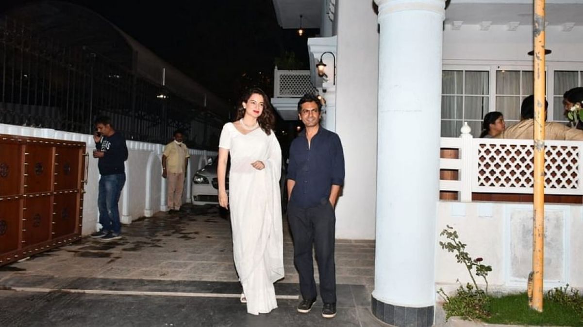 Kangana Ranaut spotted in all-white look, have a look at these pictures