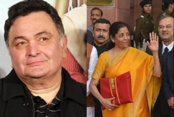 Rishi Kapoor takes jibe at Finance Minister, says 'How does she deals with dudhwala'