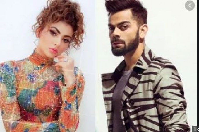 Urvashi and Virat did the same workout, video went viral