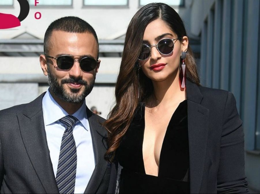 See Sonam Kapoor's casual look with her husband