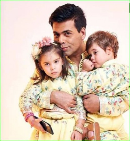 Bollywood star-kids reaches at Karan Johar's twin children's birthday bash