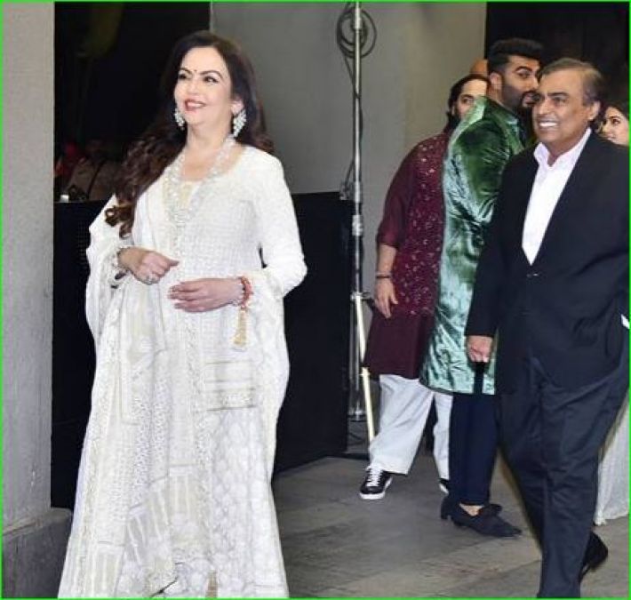 Know what Ambani family wore at Armaan Jain and Anisa Malhotra's reception