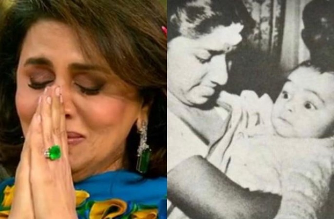 Neetu Kapoor got emotional after sharing Rishi and Lata didi's photo