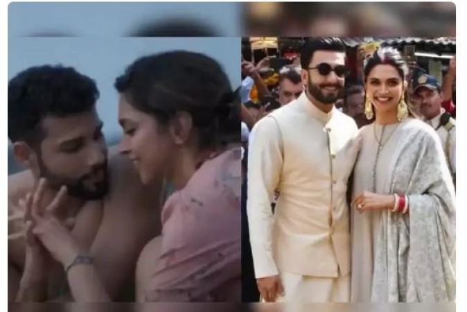 Did Deepika take permission from husband Ranveer before doing the kissing scene?