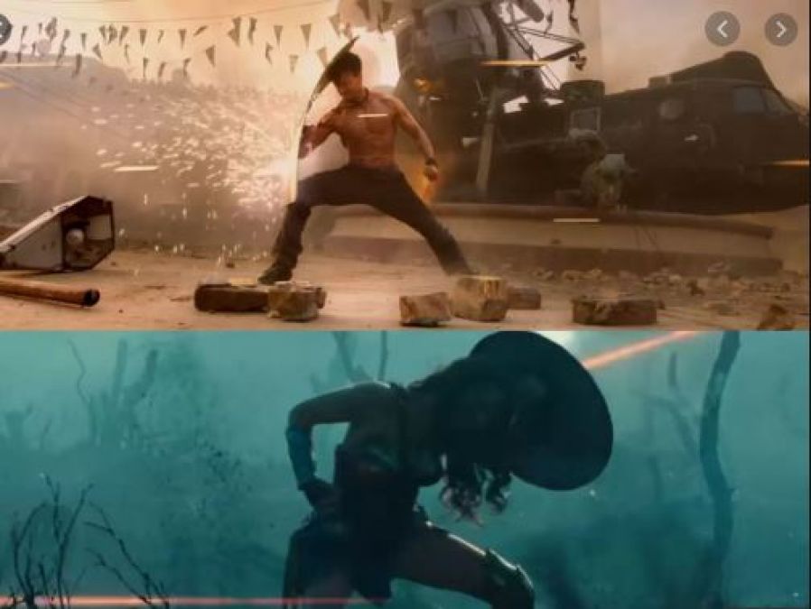 This scene of 'Baaghi 3' is copied from Hollywood film 'Wonder Woman'