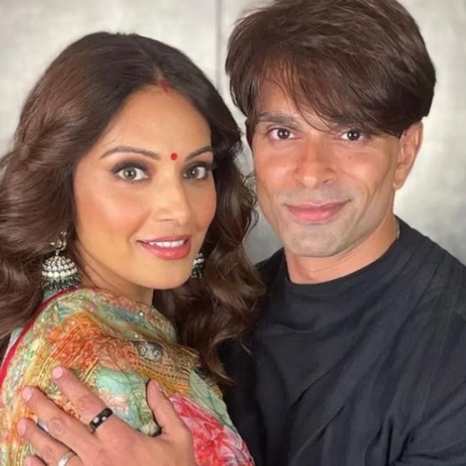 Bipasha shared a picture with her husband on Valentine's Day