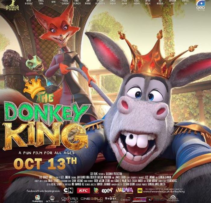 The world's most-watched Pakistani film The Donkey King dubbed in 10 languages