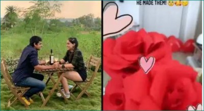 VALENTINES DAY: आमिर खान की बेटी को मिले बॉयफ्रेंड नुपूर से कागज के बने गुलाब