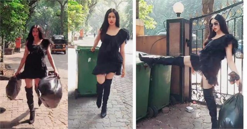 Funny video of Ada Sharma went viral on social media