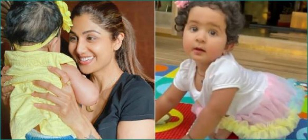 Bollywood fitness freak Shilpa Shetty celebrates daughter Samisha's first birthday