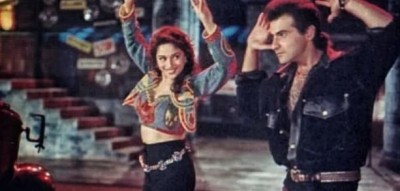 Sanjay Kapoor grooves to his own song with Madhuri, video went viral