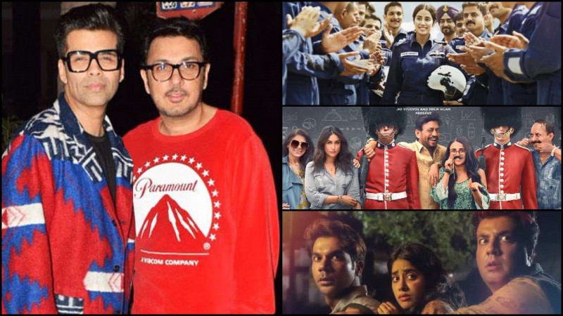 Karan Johar and Dinesh Vijan changes release date of three big films in friendship