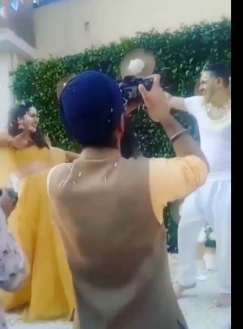 Vikrant-Sheetal swaying fiercely at the Haldi ceremony, video went viral