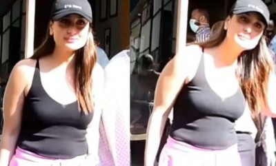 Kareena Kapoor is eating a lot of fitness, got trolled for  showing her stomach