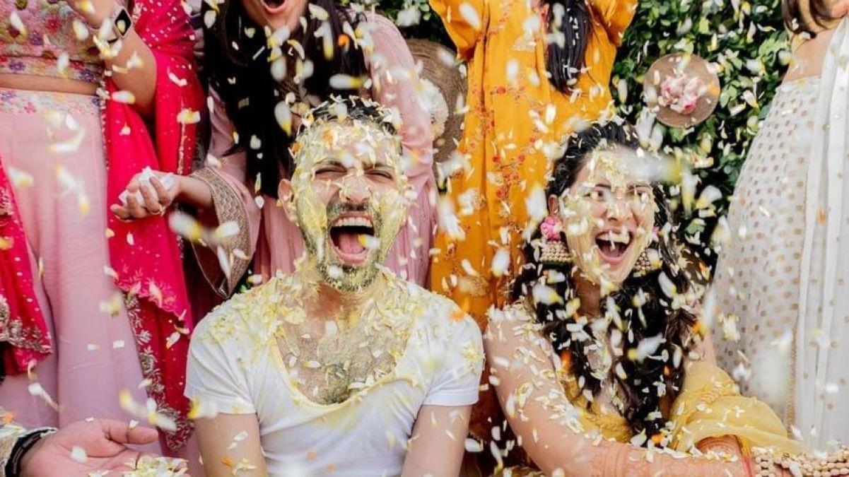 Vikrant Massey's Haldi picture going viral on social media, see here