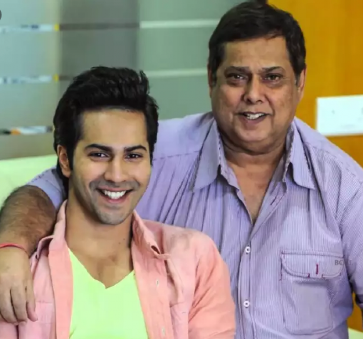 Varun Dhawan seen having fun with his father, shared this picture