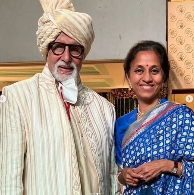 Bachchan family arrives at Anmol Ambani's wedding, photos and videos go viral