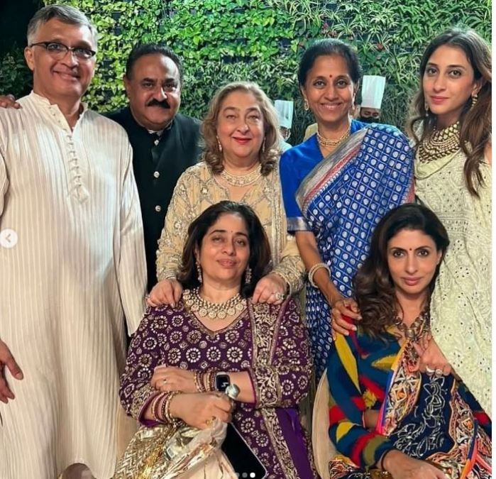 Bachchan family arrives at Anmol Ambani's wedding, photos and videos go viral