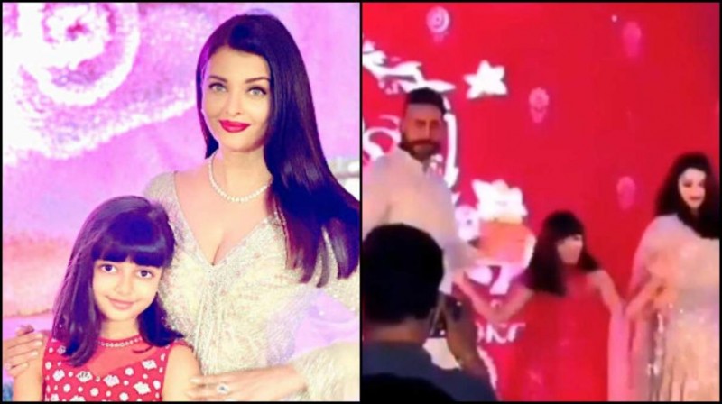 Aaradhya grooves on 'Desi Girl' with her mom and dad, video goes viral