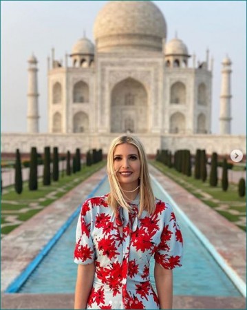Donald Trump's daughter arrives in India with dress worth crores, adopted desi avatar