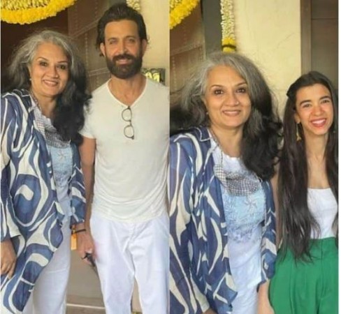 Hrithik went on a lunch date with Saba once again, photos went viral