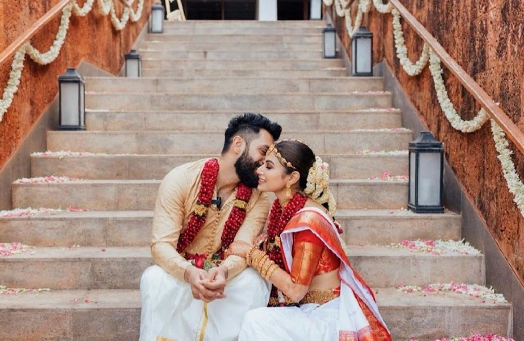 Mouni Roy shares a beautiful picture on completion of wedding months