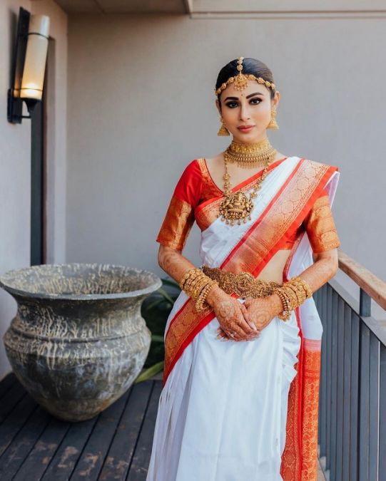 Mouni Roy shares a beautiful picture on completion of wedding months