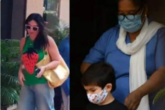 Video: करीना कपूर के बेटे तैमूर का चढ़ा पारा, नैनी से बोले- 'मुझे मत छुओ'