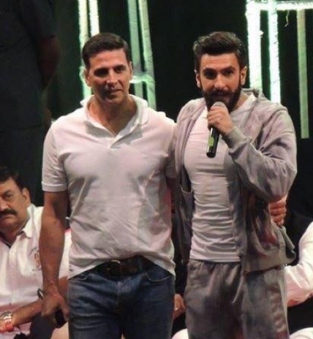 Akshay and Ranveer came together for Salman Khan's film Radhey